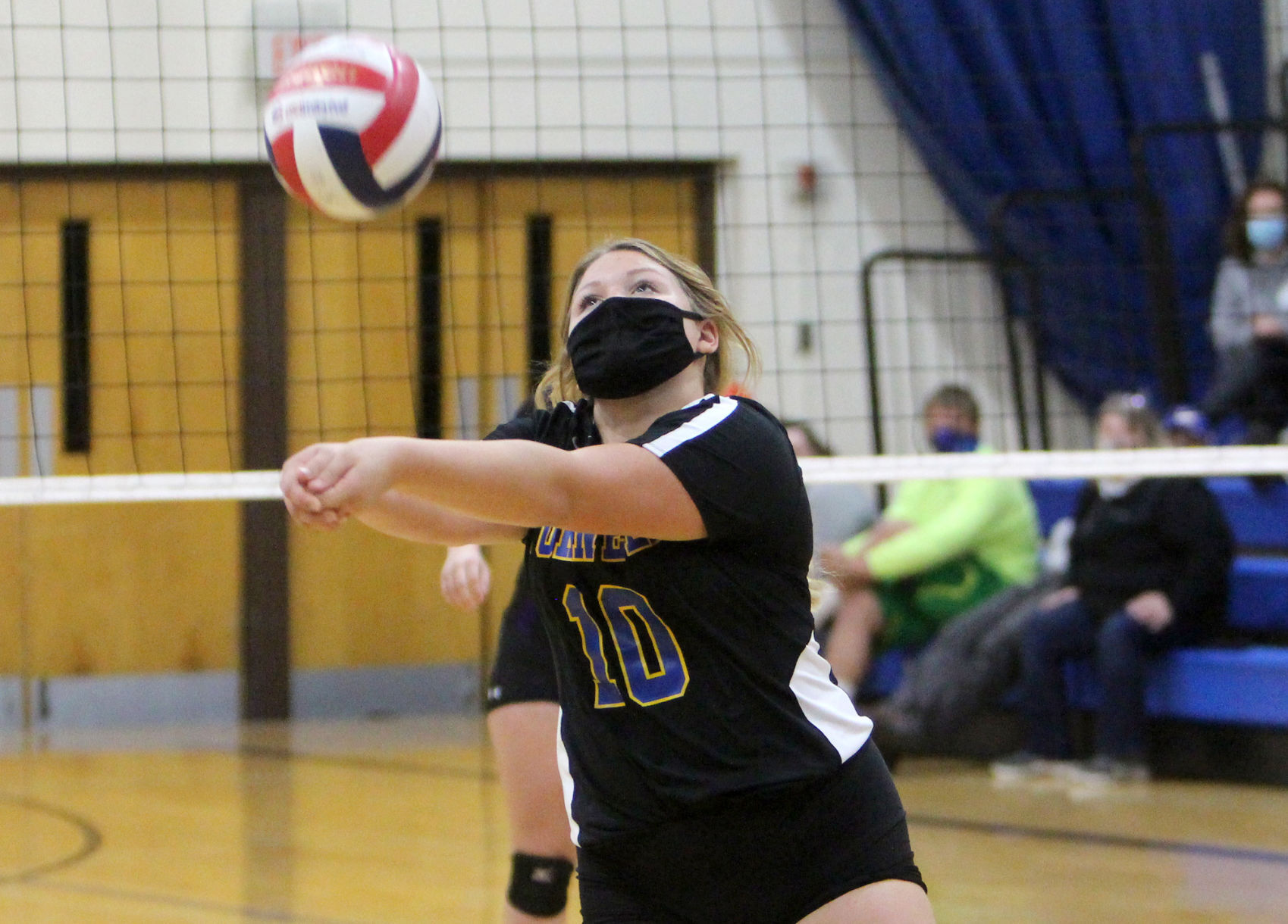 Lake Holcombe at Cornell volleyball 10-15-20